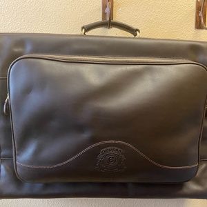 Brand New!!! Ghurka Walnut Leather Garment Bag